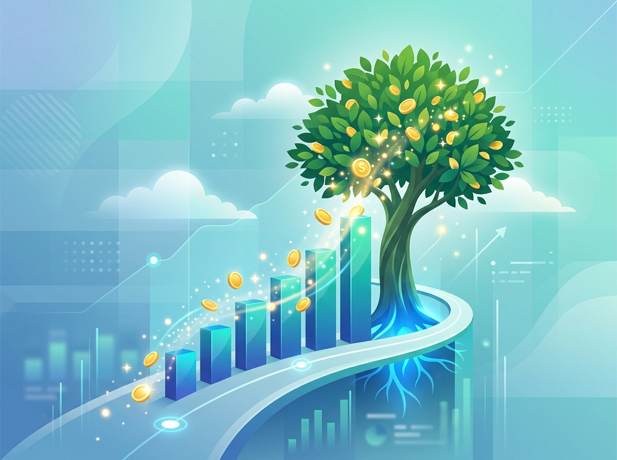 Wealth Growth Illustration